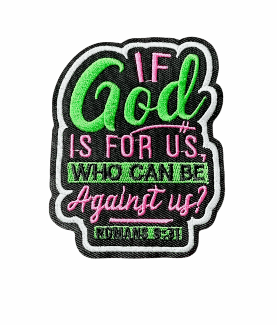 Iron on christian patches