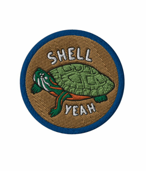 iron on turtle patches