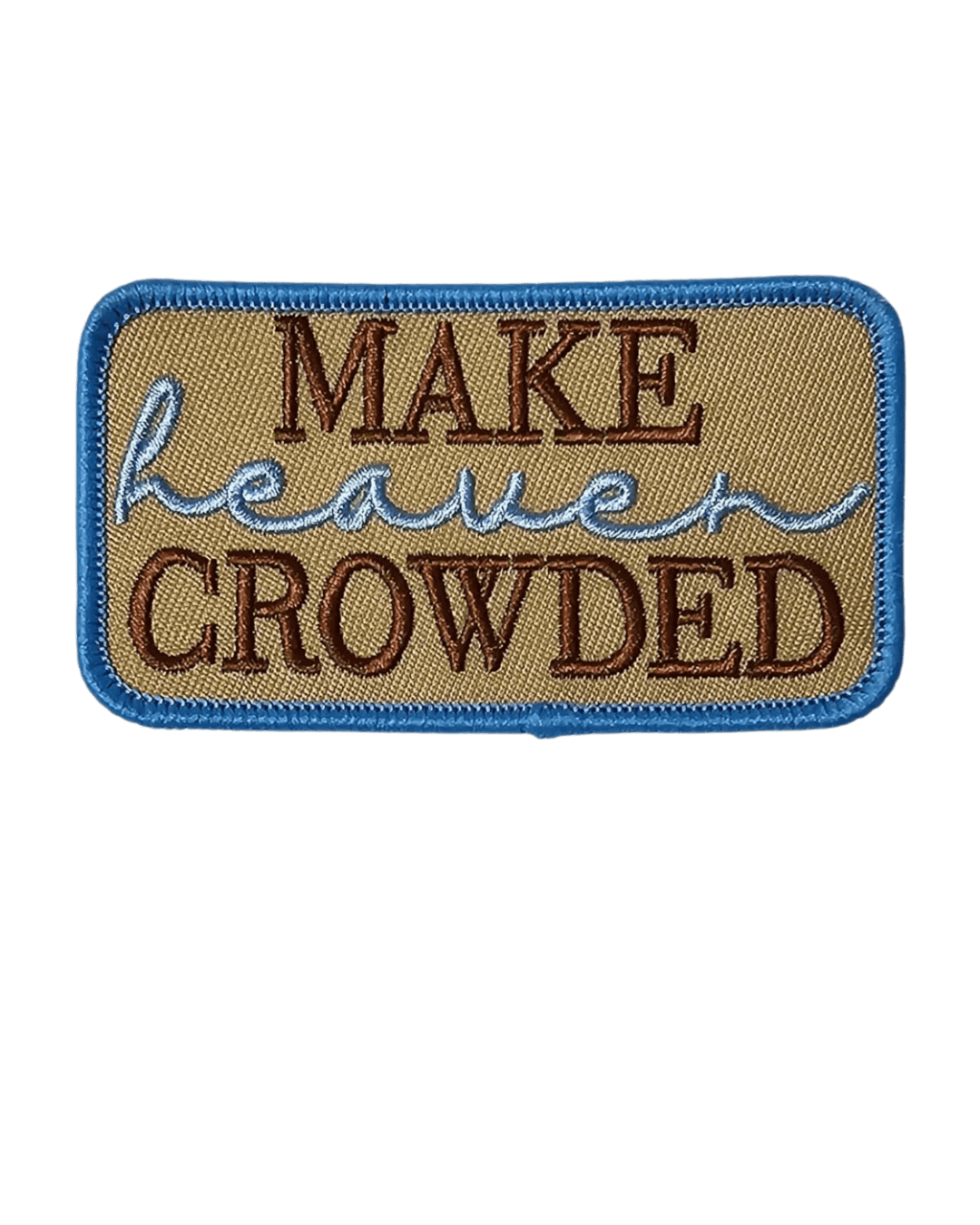 Iron on christian patches