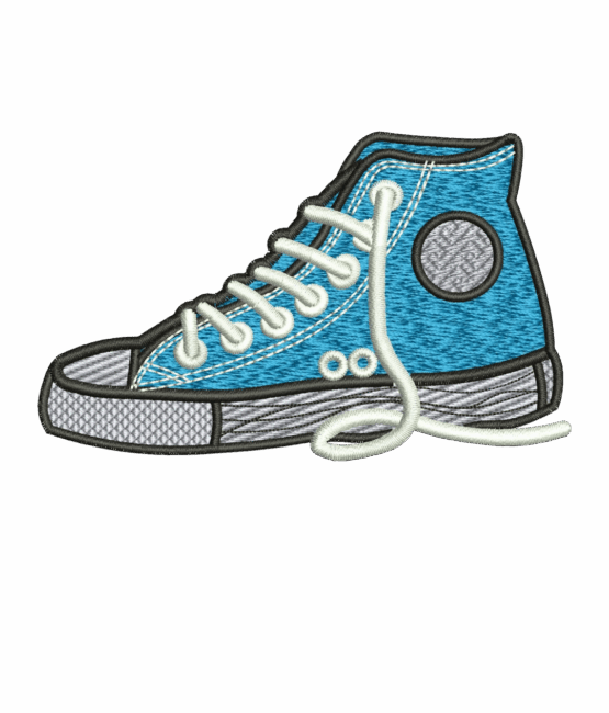 Fashion chuck tailors sneaker iron on patches