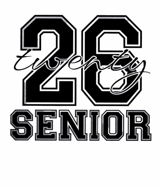 Senior 2026 graduation iron on heat transfers 3