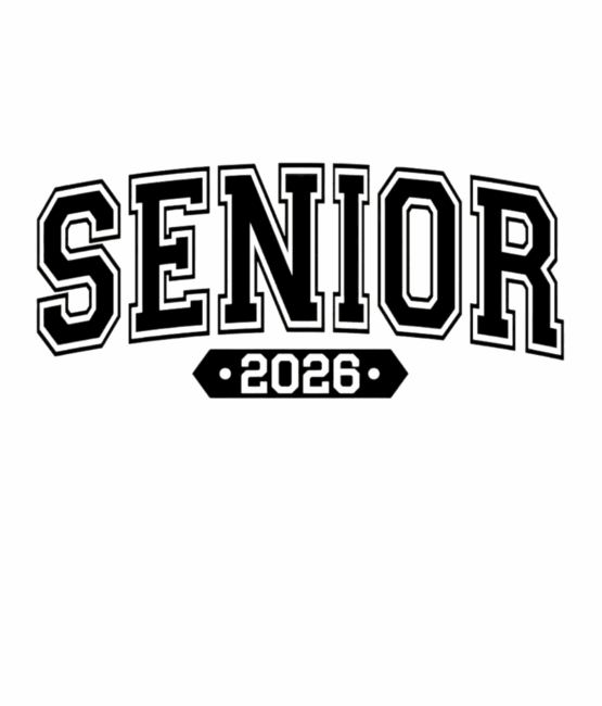 Senior 2026 graduation iron on heat transfers 4