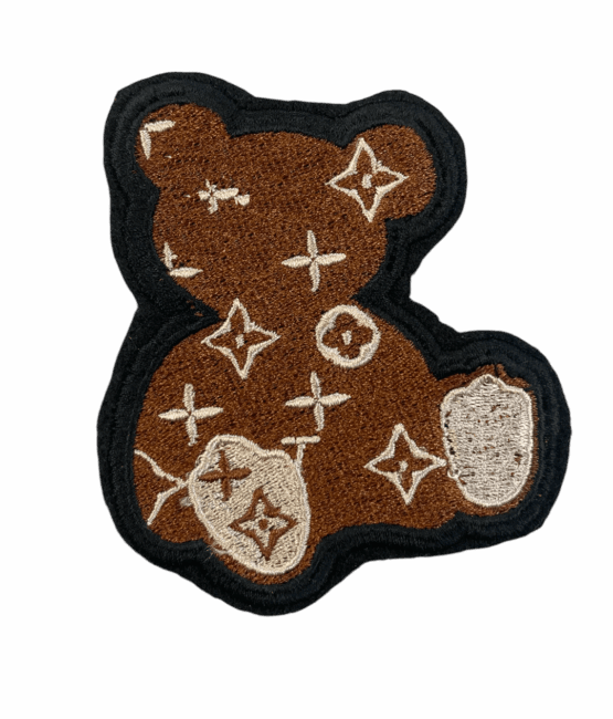 Bear iron on patches