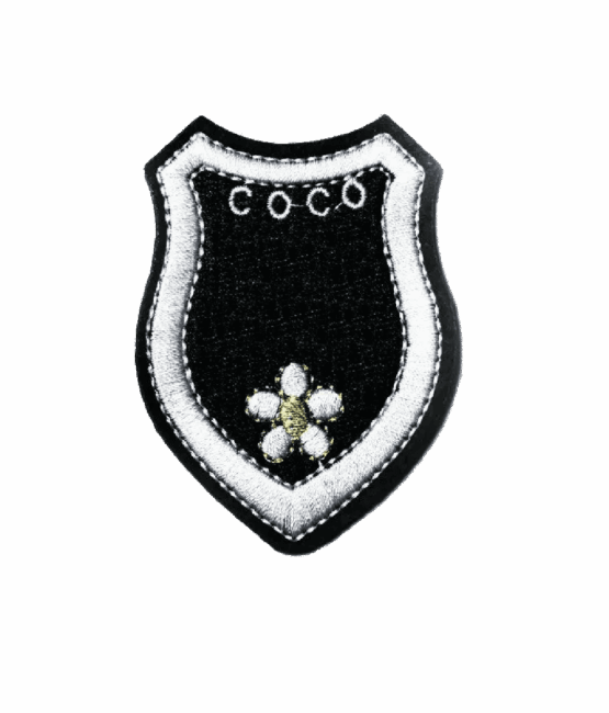 Coco embroidery badge patches