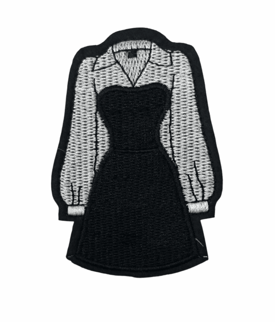 Dress iron on patches