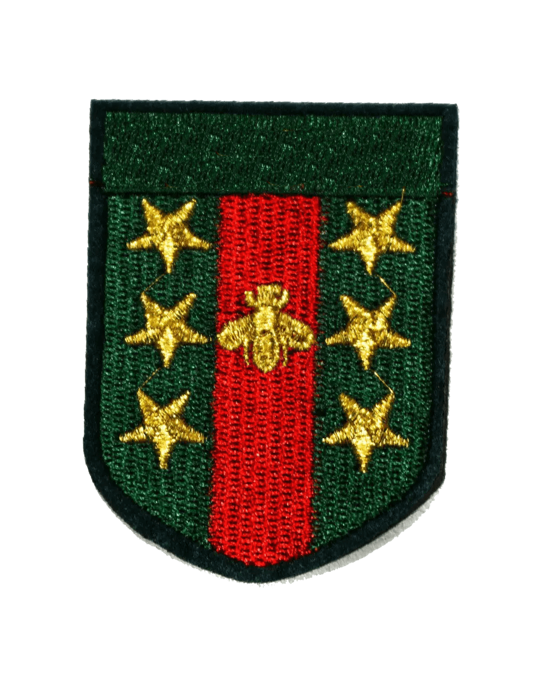 Bee badge iron on patches