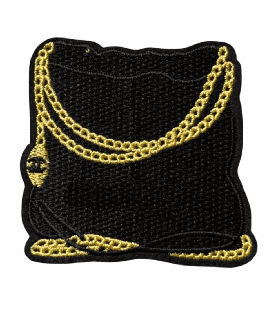Fashion bag iron on patches