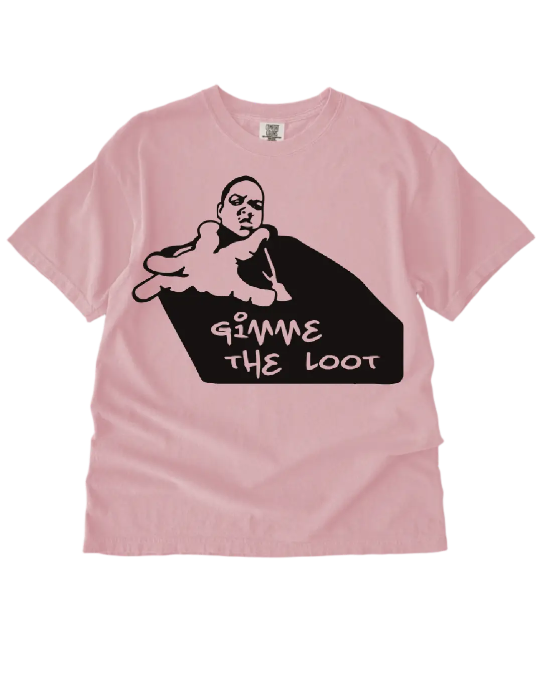 Biggie gimme the loot hiphop iron on heat transfers