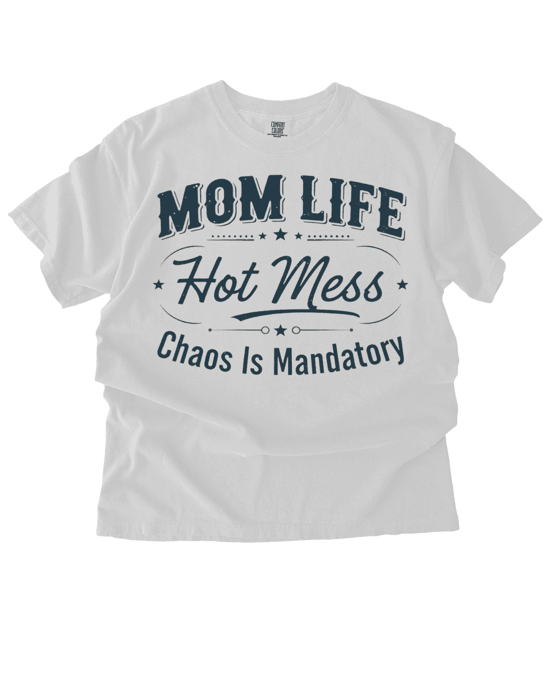 Hot mess mom heat transfer