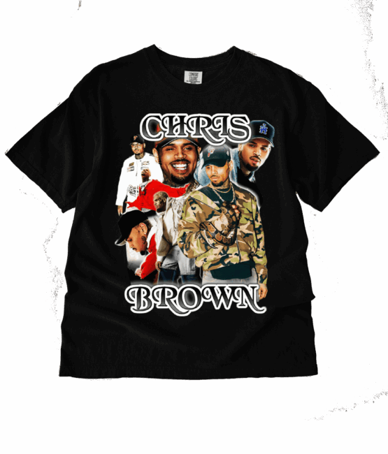 Chris Brown DTF transfers