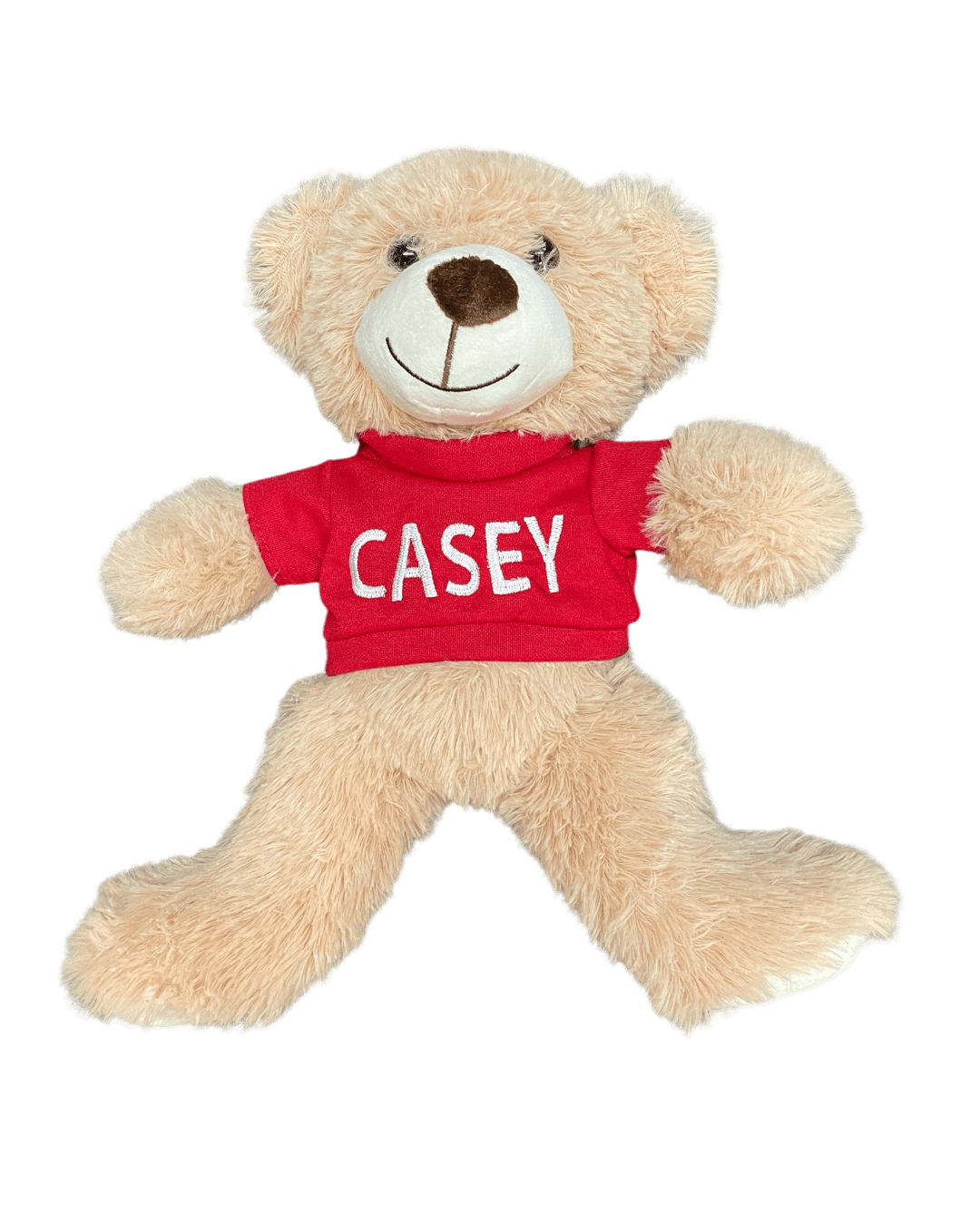Custom Text Stuffed Bear 14" cozy plush bear - Image 2