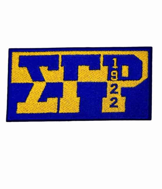 Letters Sigma Gamma Rho Patches