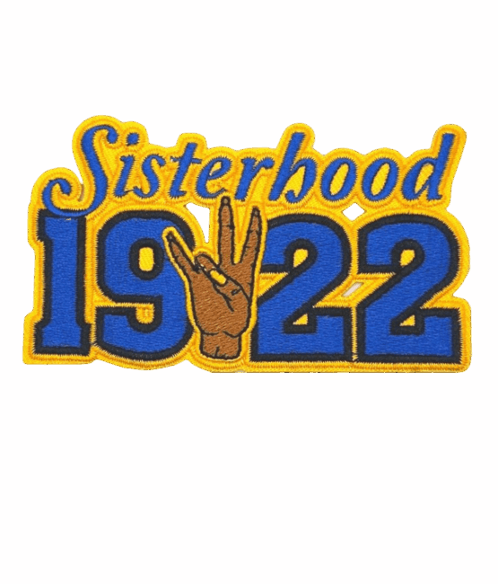 Sisterhood 1922 Sigma Gamma Rho Patches