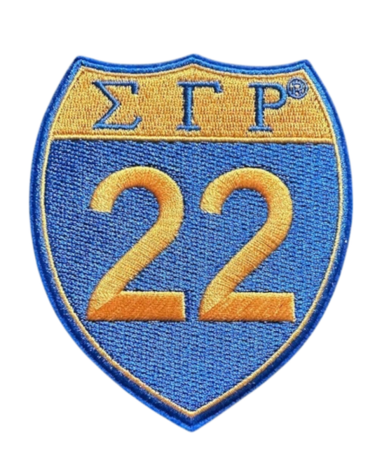 Shield Sigma Gamma Rho Patches
