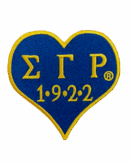 Sigma Gamma Rho Patches