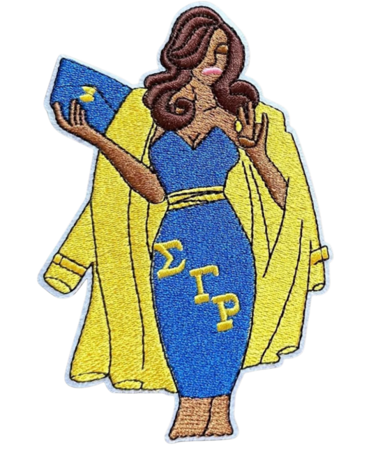 Lady Sigma Gamma Rho Patches