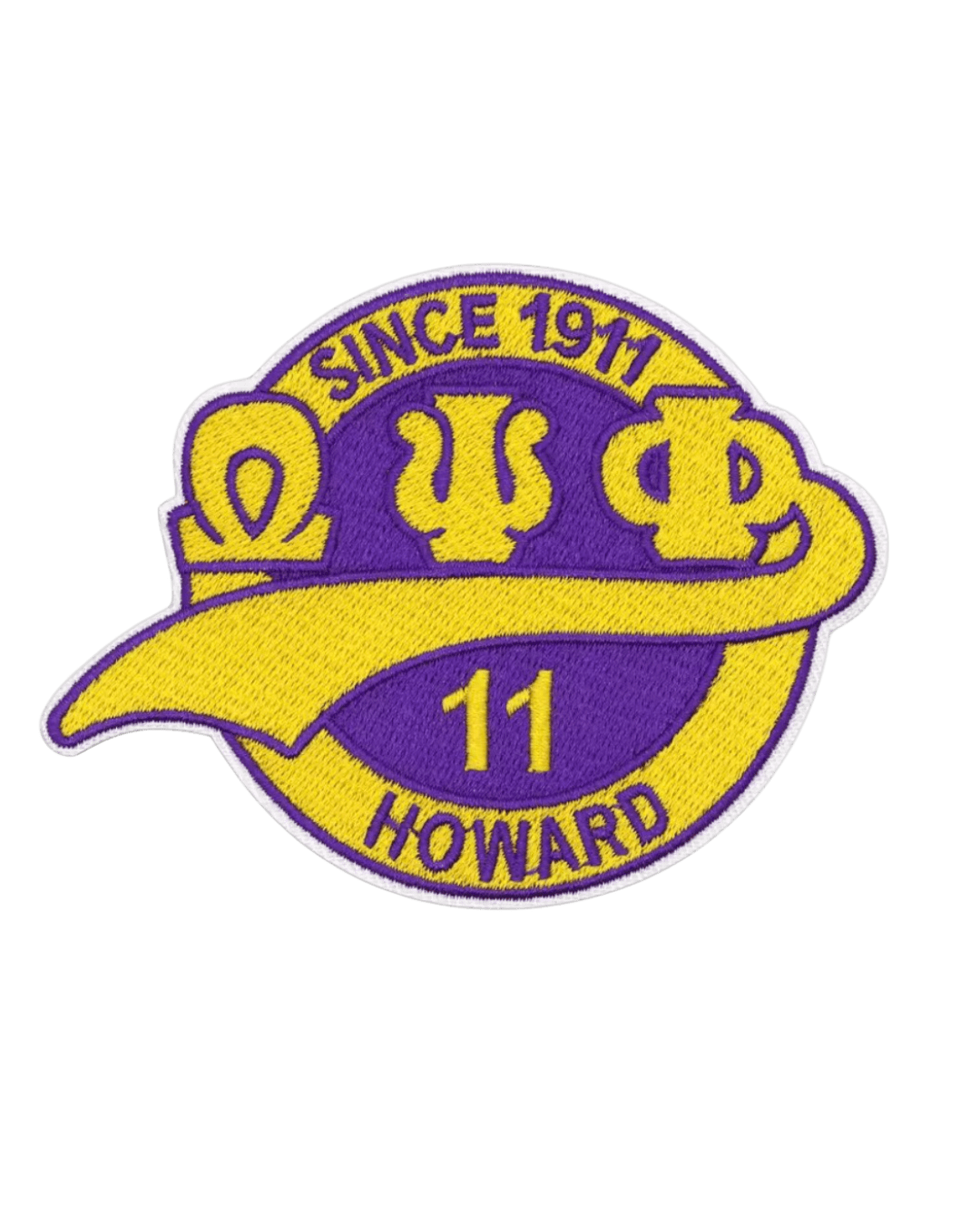 Howard Omega Psi Phi patches