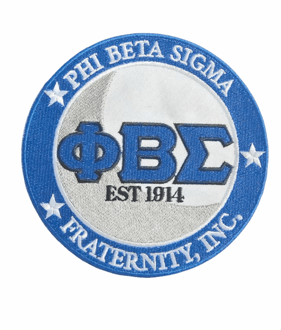 Badge Phi beta Sigma patches