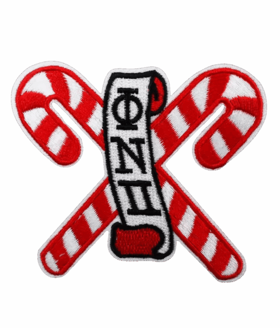 Candy cane Kappa Alpha Psi patches