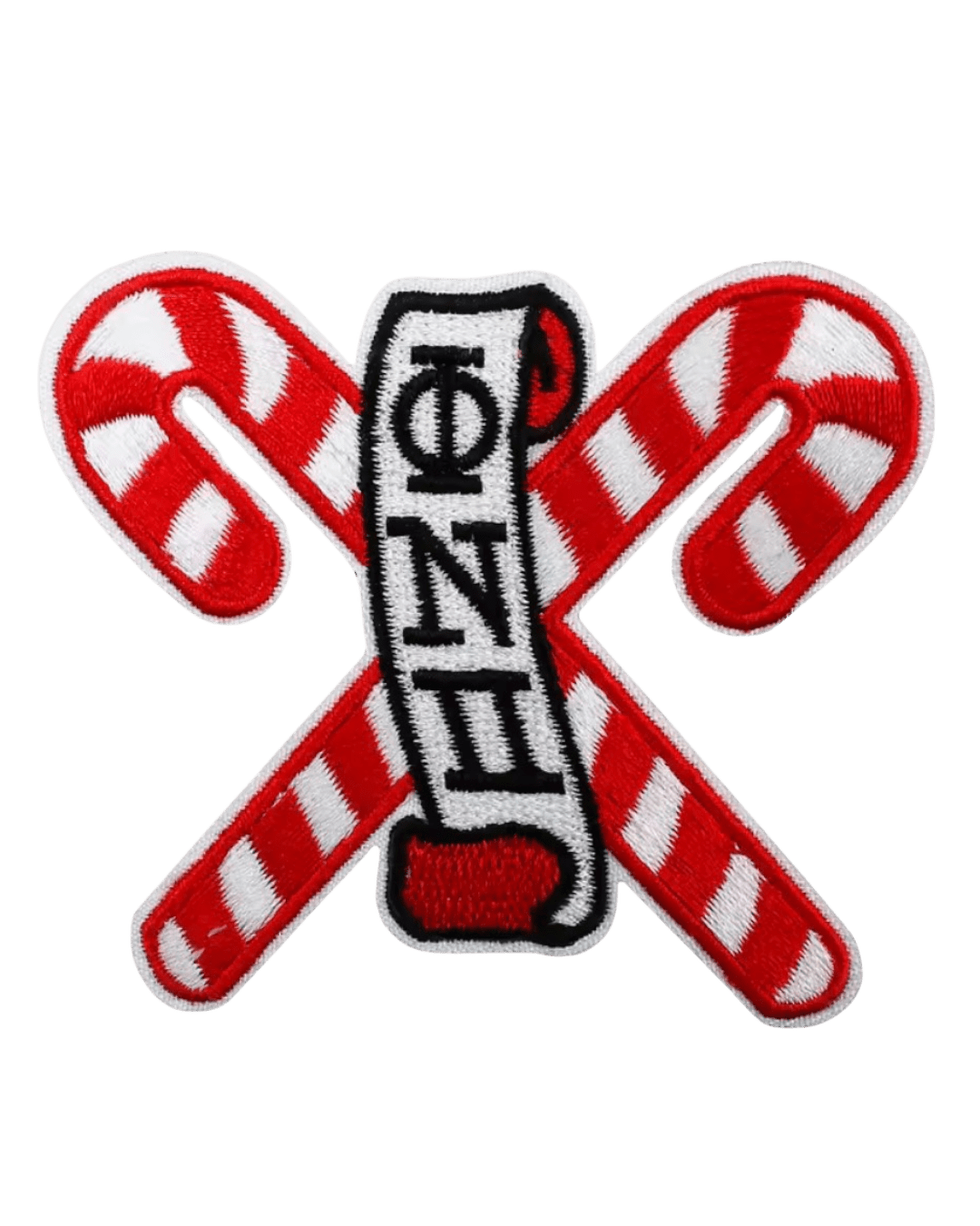 Candy cane Kappa Alpha Psi patches