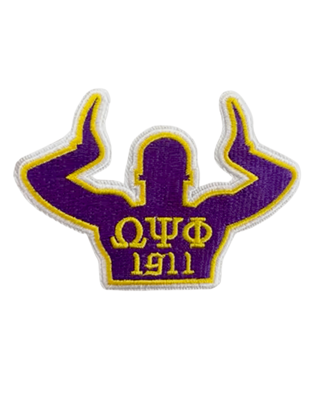 Greek Omega Psi Phi patches