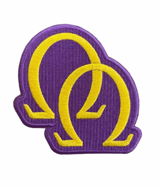  Omega Psi Phi patches 