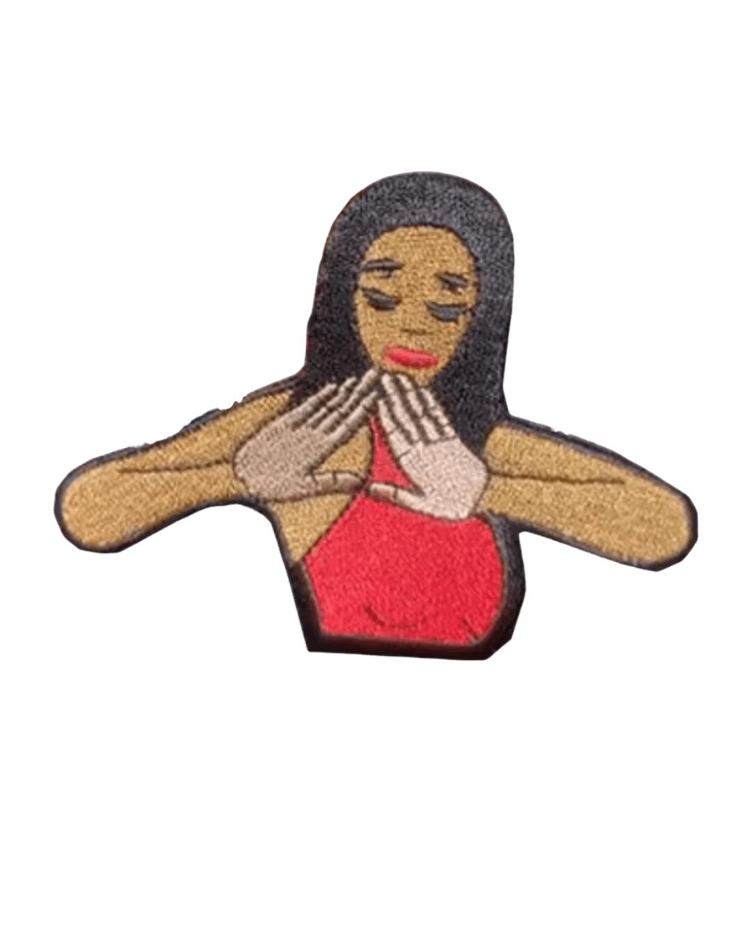 Afro hand Delta sigma theta patches