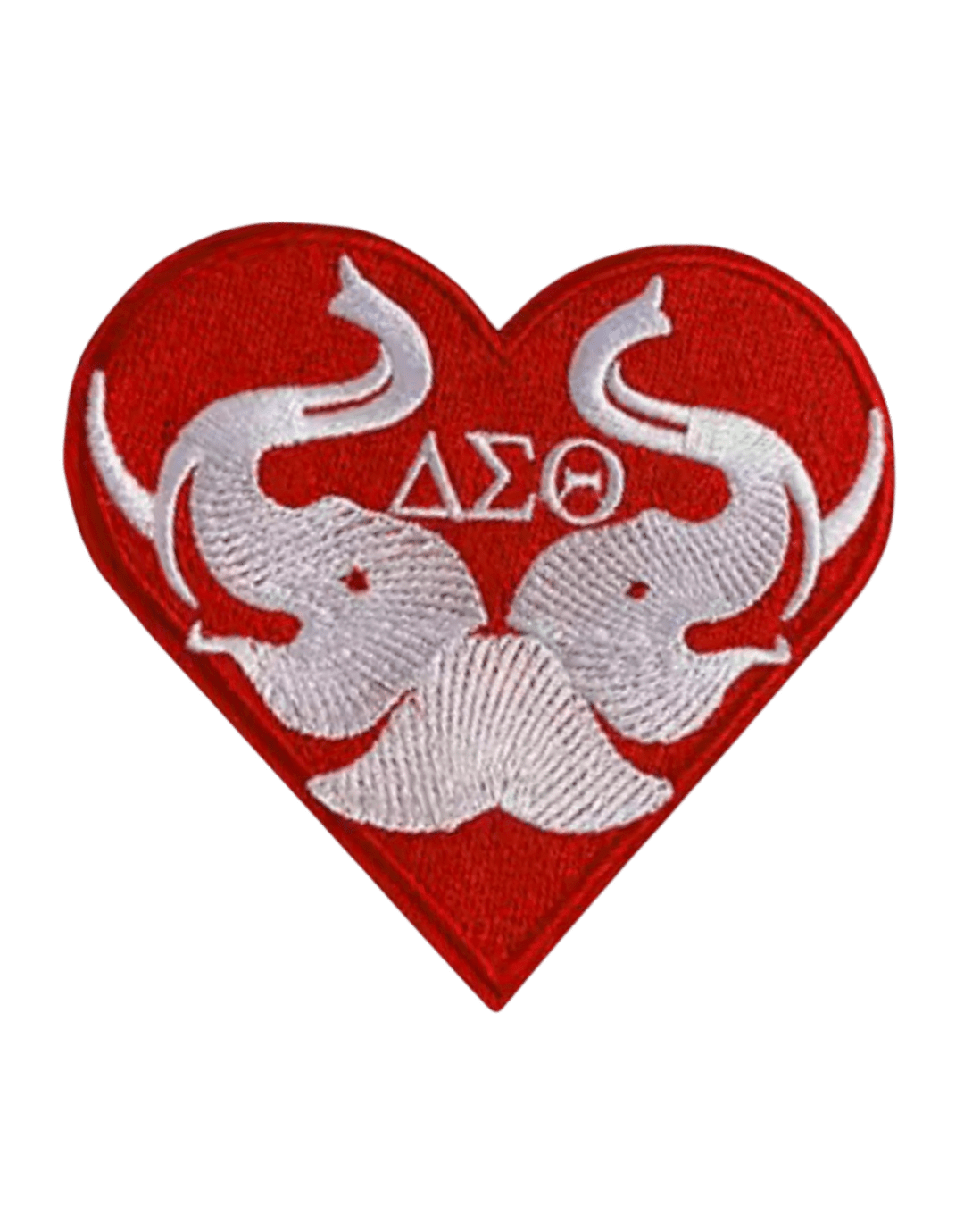 Heart delta sigma theta patches