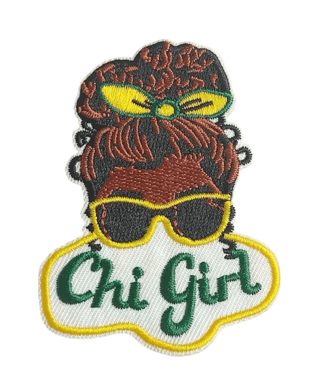 Girl Chi Eta Phi patches