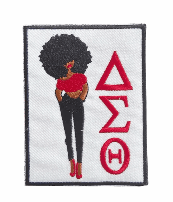 Afro Delta sigma theta patches 