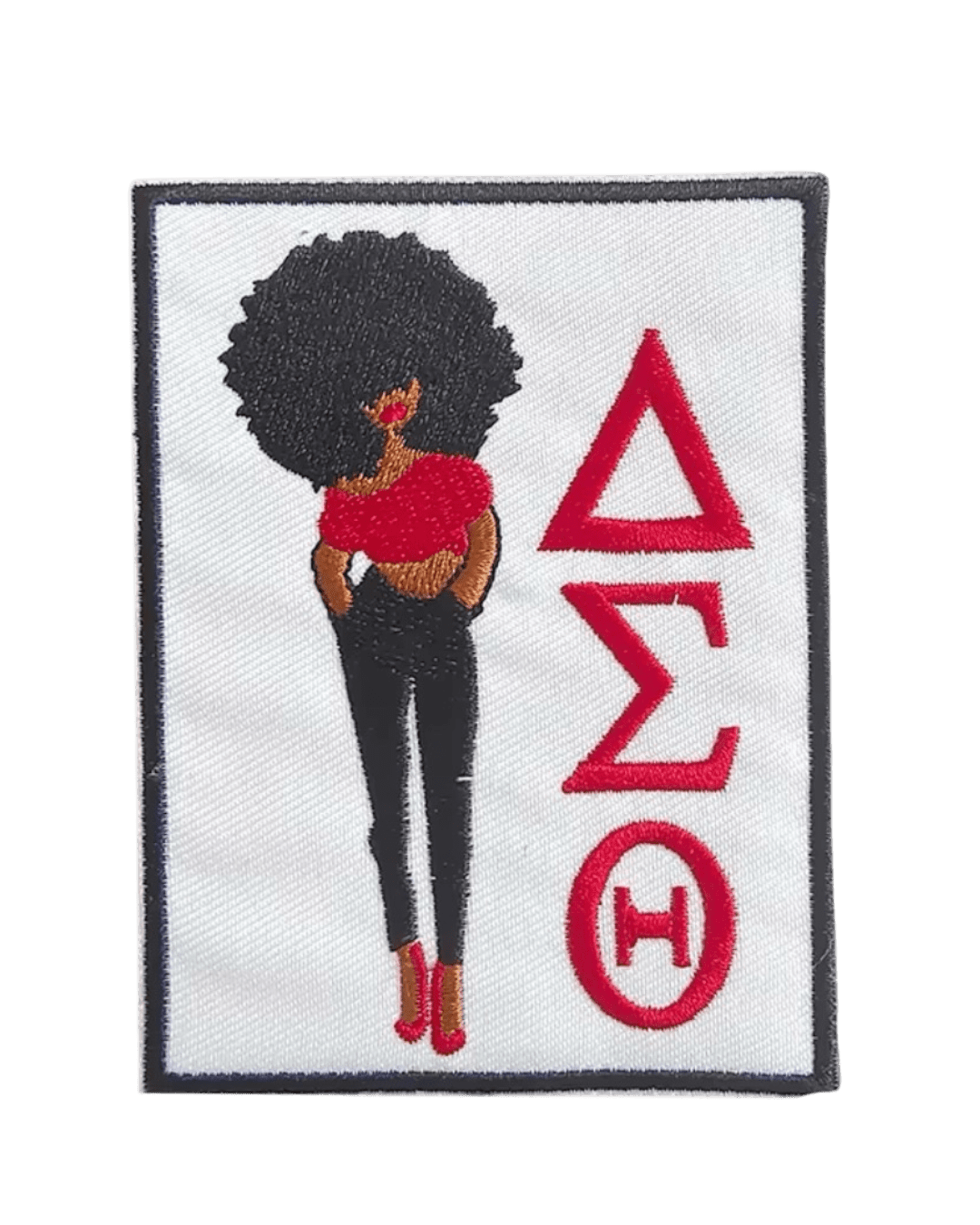 Afro Delta sigma theta patches