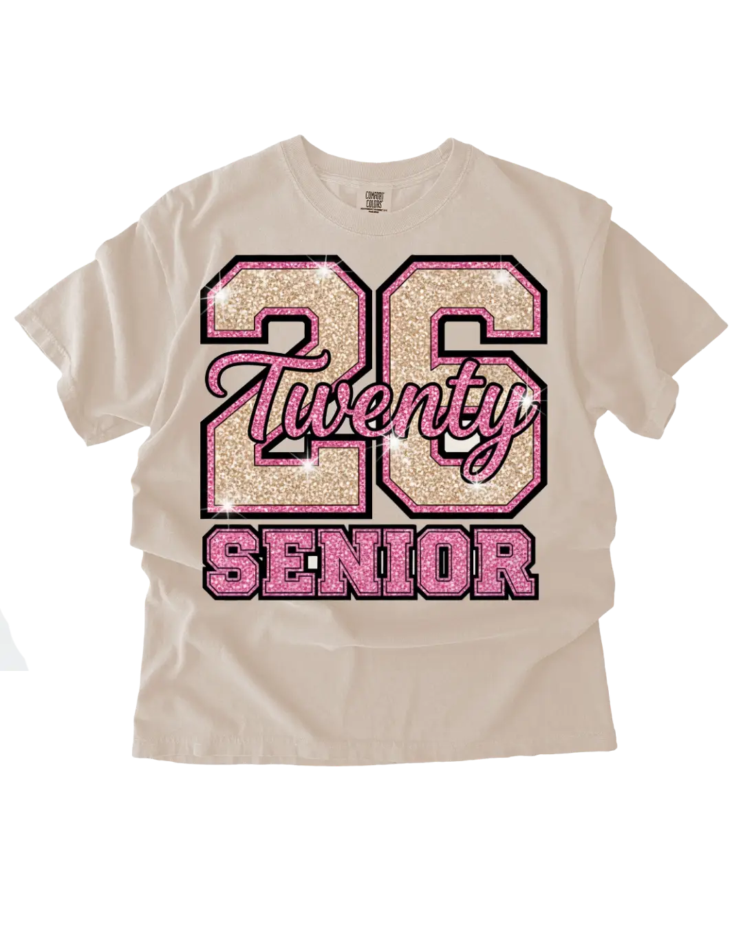 Senior 2026 graduation iron on heat transfers