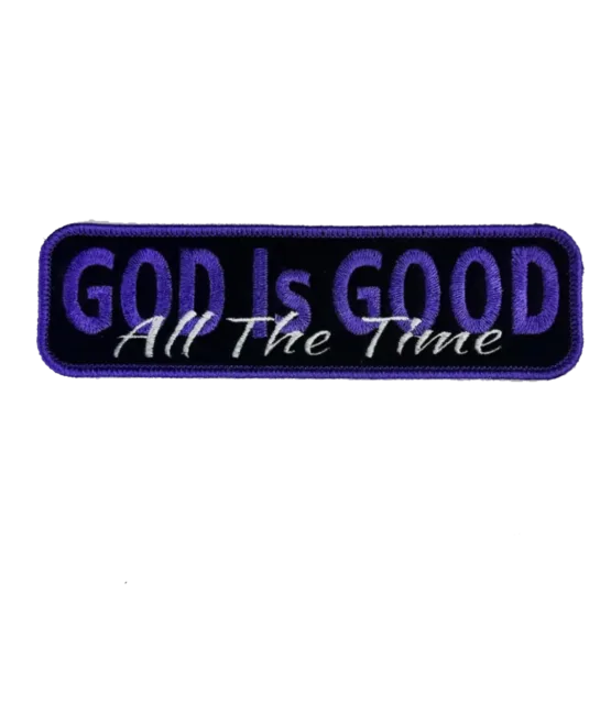 Good is good christian patches
