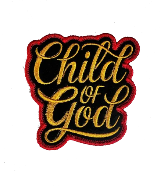 Child of God religious patches