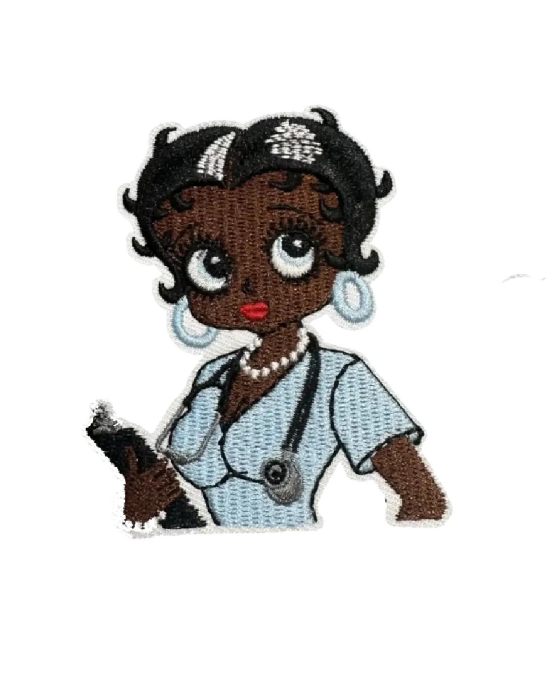 Melanin Nurse Betty Boop Patches