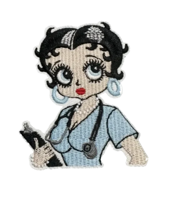 Nurse Betty Boop Patches