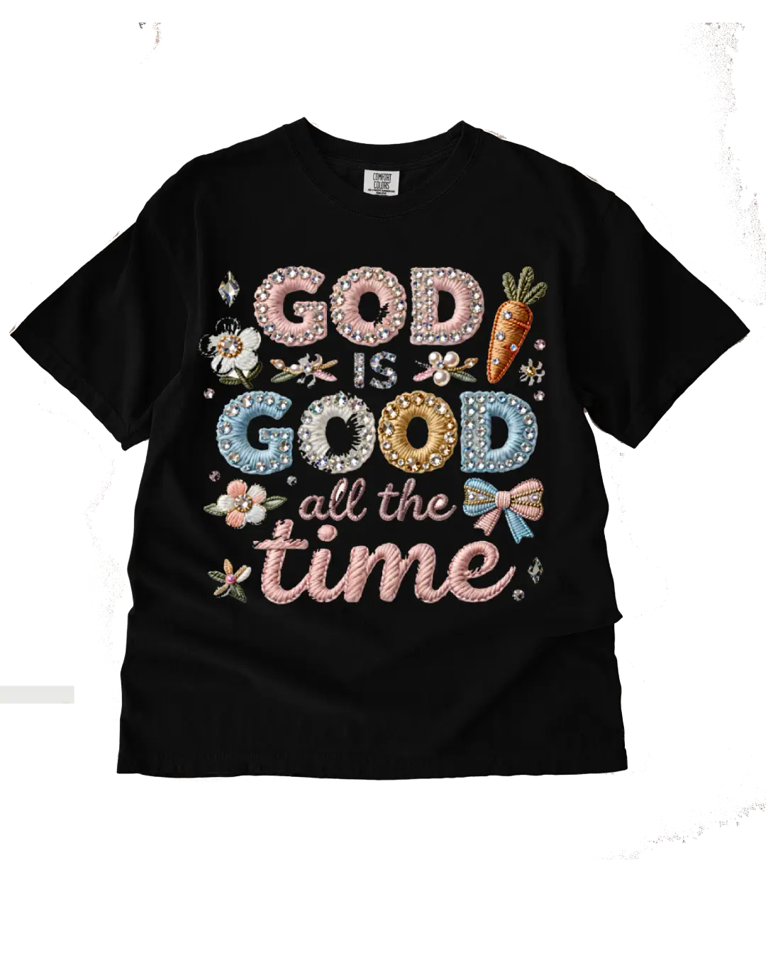 God is good worship christian heat transfers