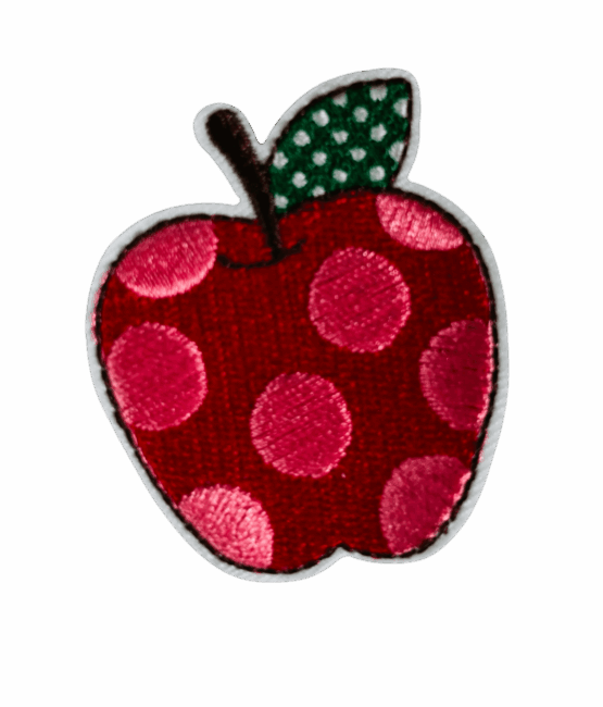 Apple iron on patches
