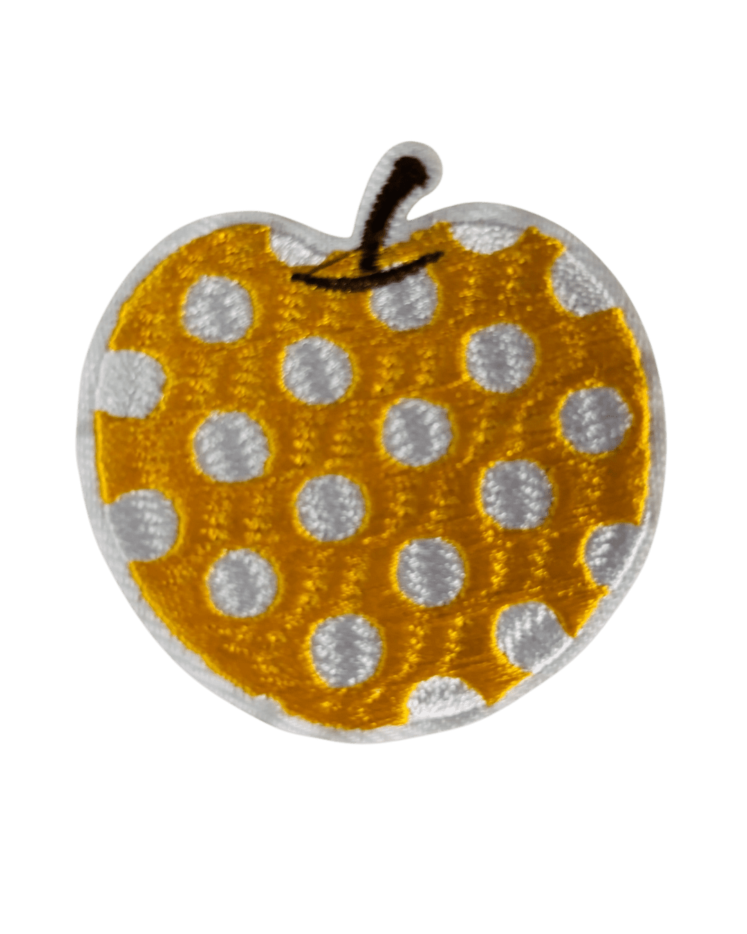 Dot apple iron on patches