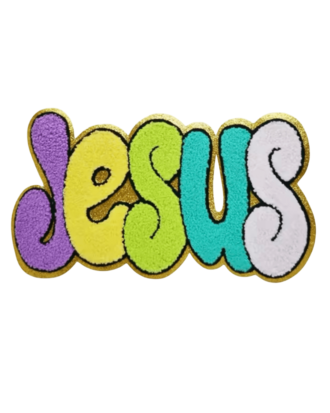 Jesus chenille Patches