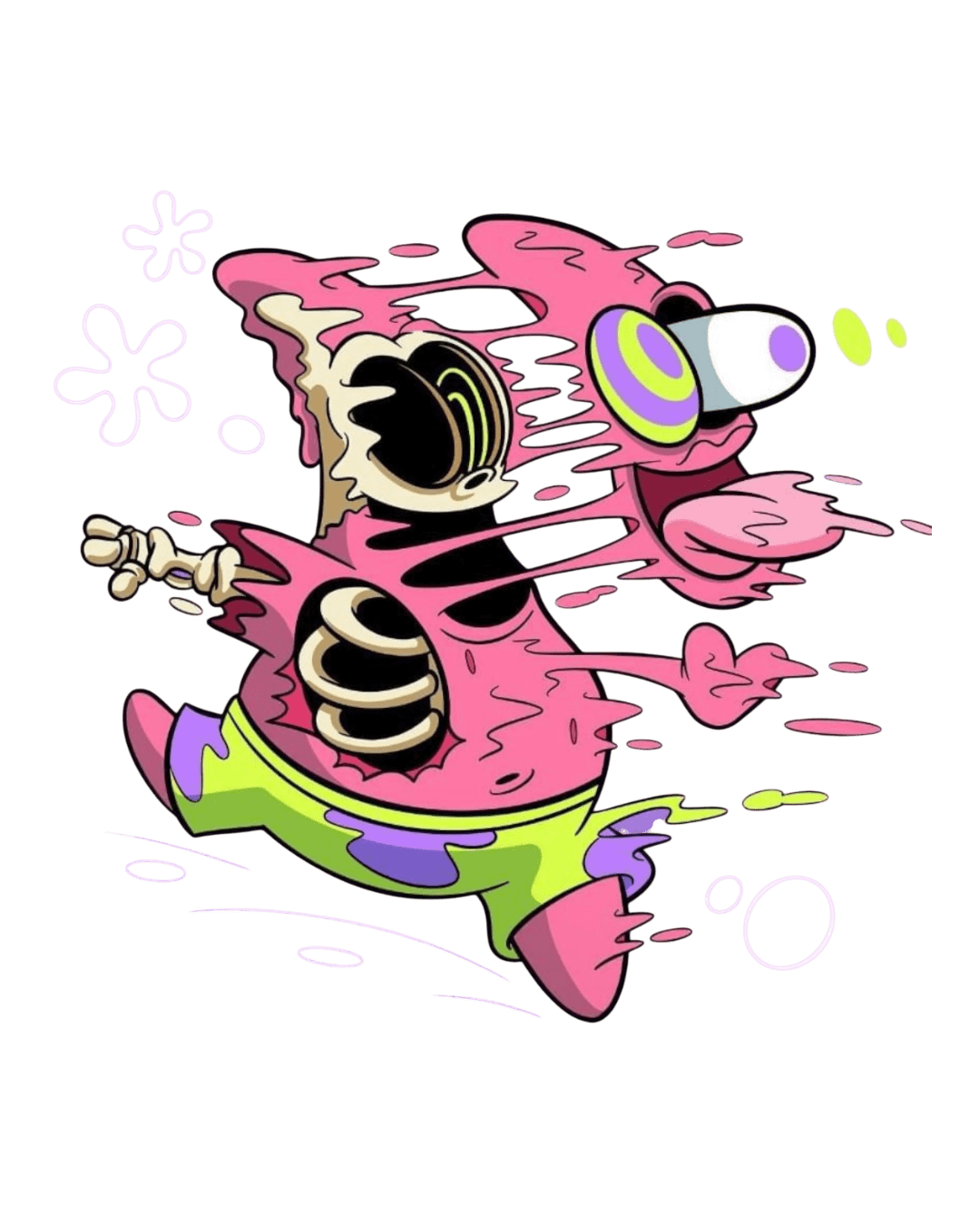Cartoon Design DTF Ready