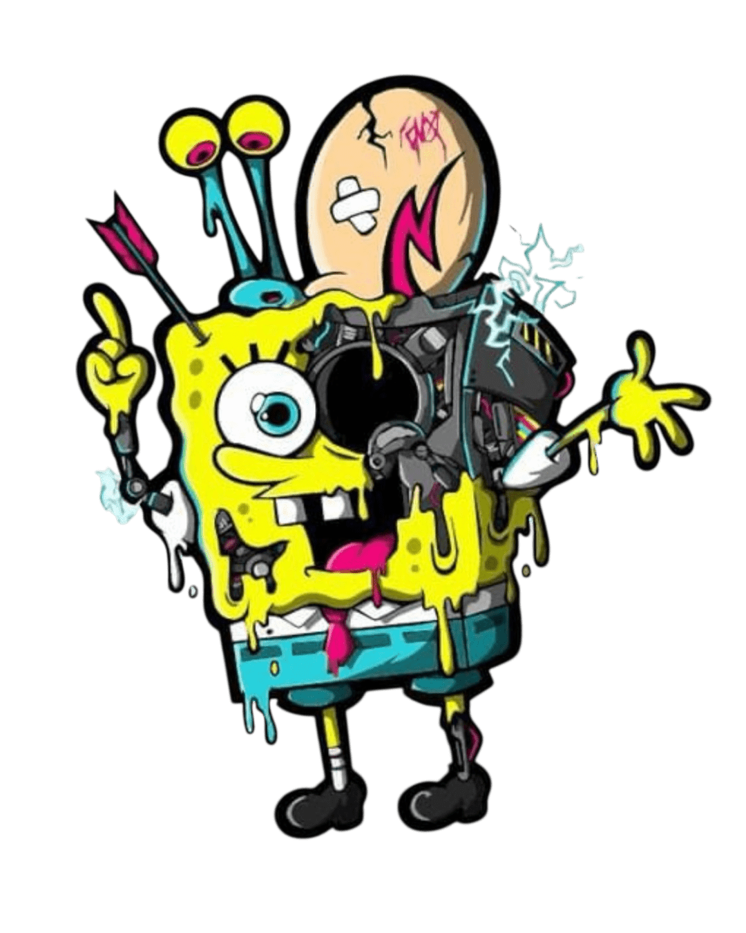Cartoon Design DTF Ready
