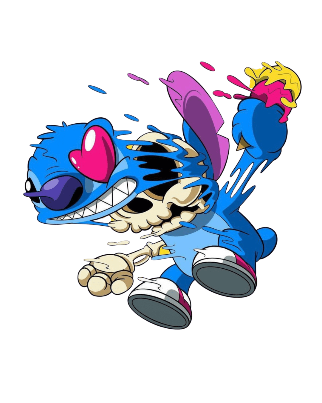 Cartoon Design DTF Ready