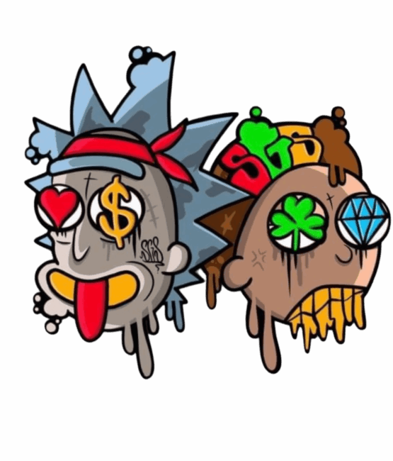 Art Cartoon Design DTF Ready