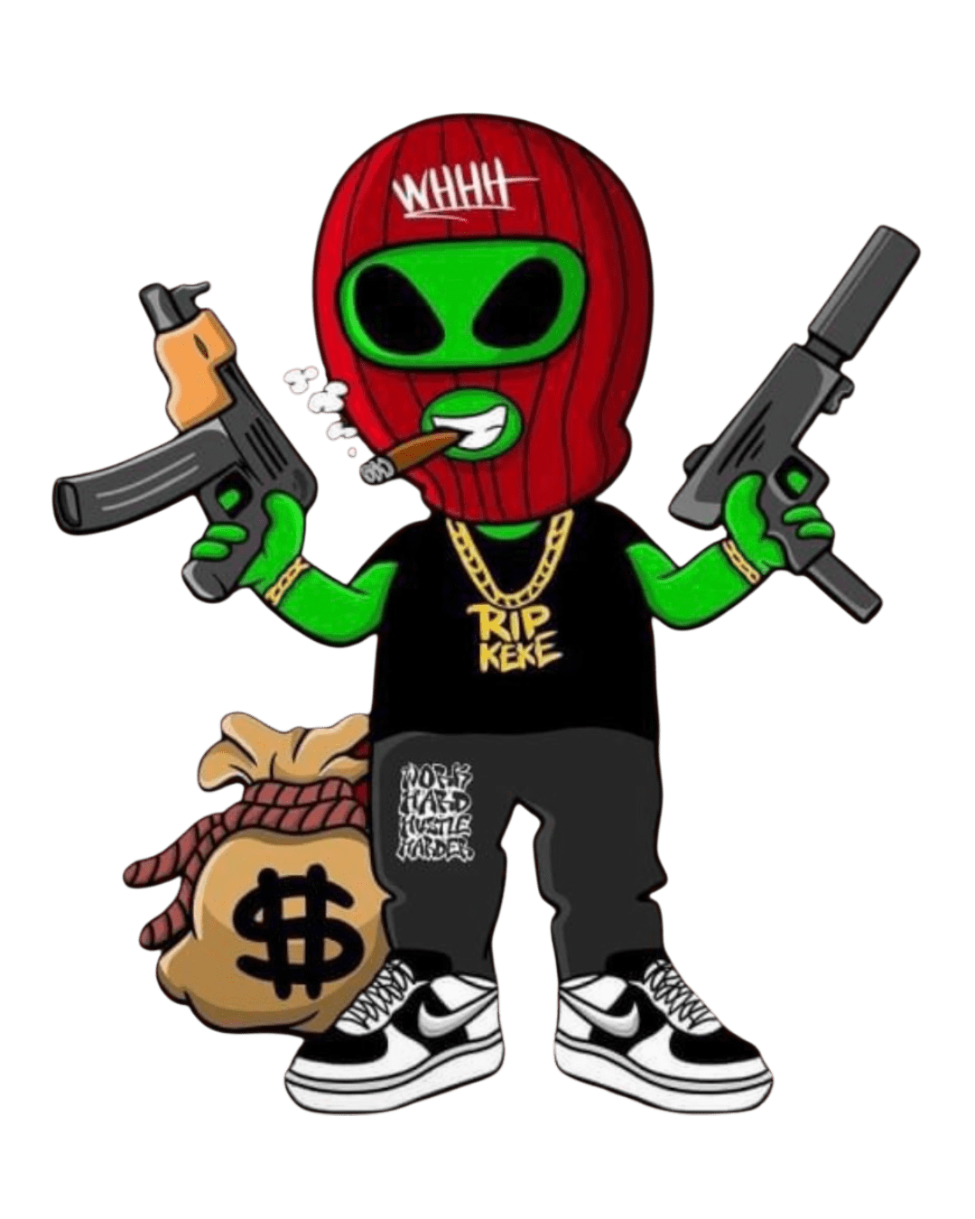 Cartoon Design DTF Ready