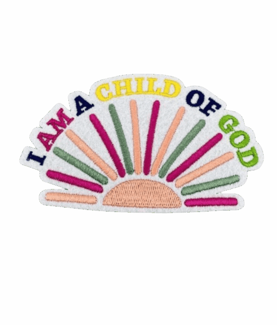 Child of god christian patches