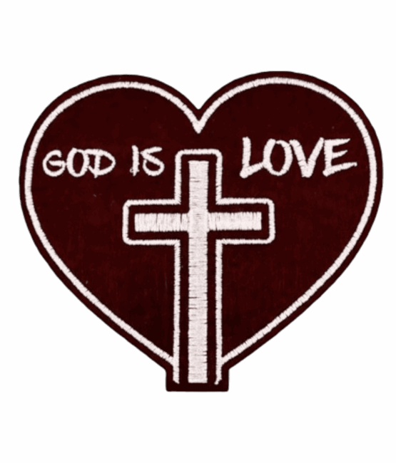 I am yours heart Iron on christian patches