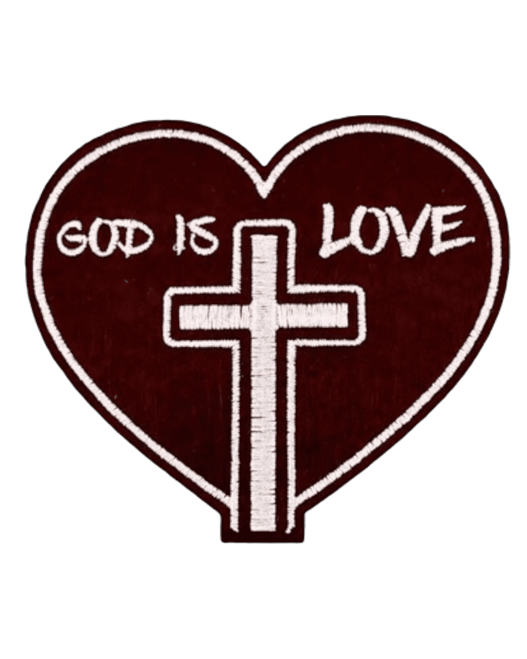 I am yours heart Iron on christian patches