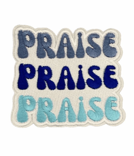 Praise christian patches