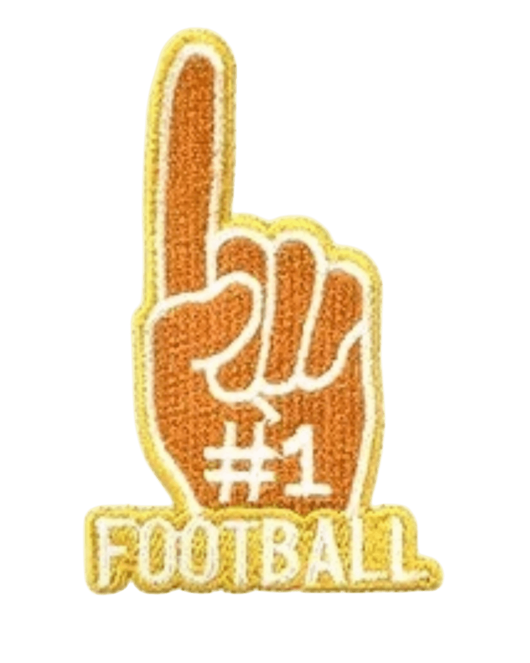 sports football iron on patches